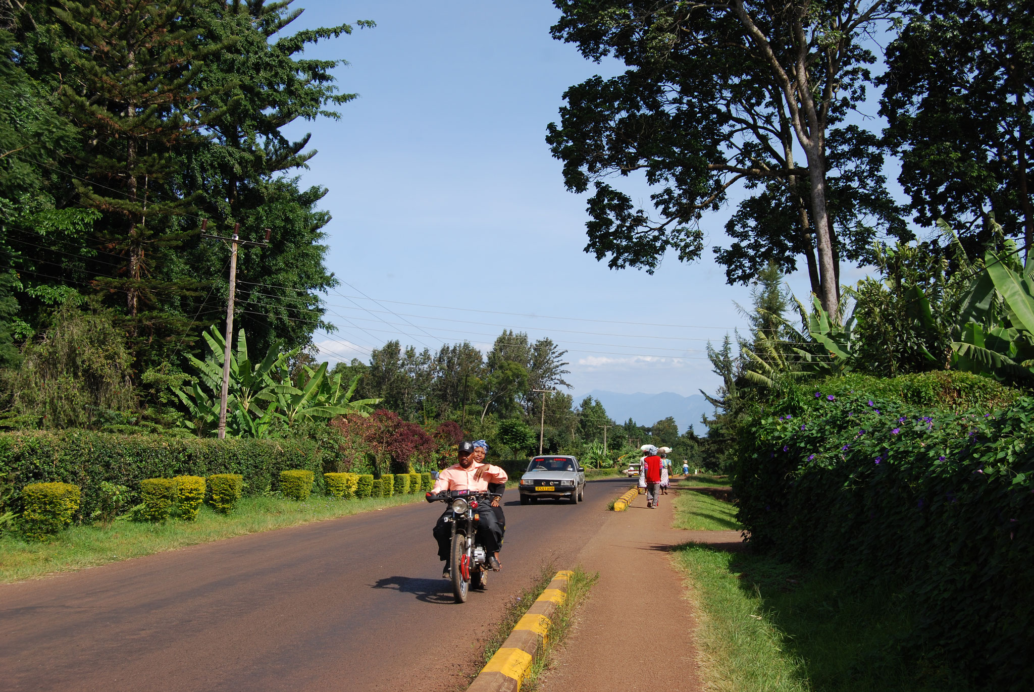The Road from Marangu Town to Marangu Gate
