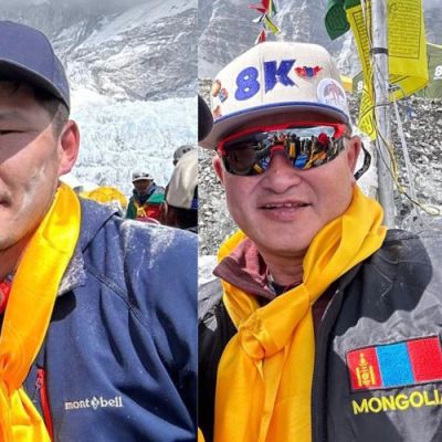 2 Mongolian Climbers Usukhjargal Tsedendamba and Prevsuren Lkhagvajav perish on Everest while climbing without oxygen and guides