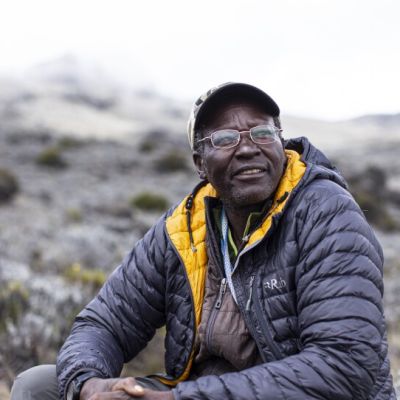 James Kagambi 62, the first Kenyan to summit Mt Everest with the first all black team