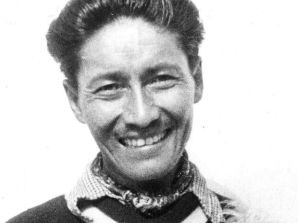 Tenzing Norgay, the first sherpa to summit Mt. Everest