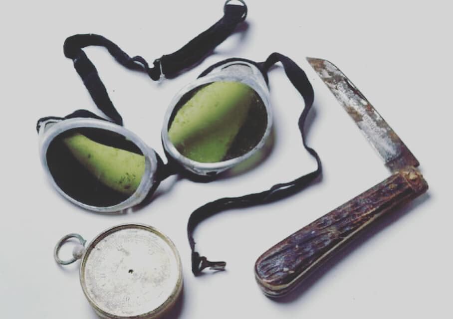 Personal items found on George Mallory's body