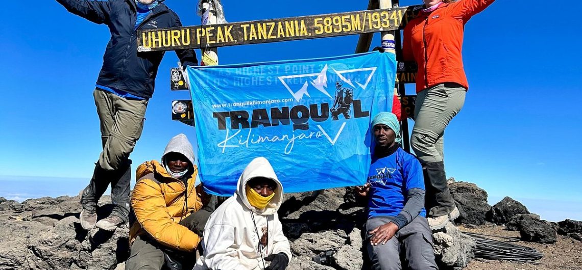 Woman Kilimanjaro Trek